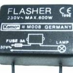 M008 Knipperlicht 230 Volt