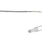 Montagesnoer 0,75mm grijs 5 meter