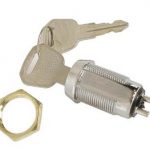 Sleutelschakelaar 1P Off-On SPST