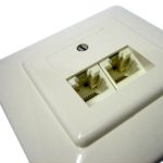 Analoog Modulaire inbouwdoos dubbel