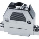 Sub-D behuizing 25 polig metaal kleur