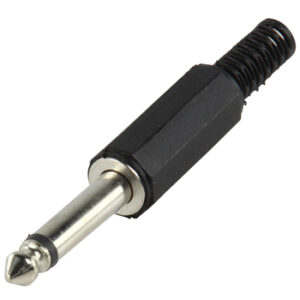 6.35mm mono jack plug