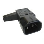 C14 eurostekker male haaks 10A