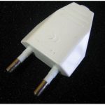 Eurostekker male wit