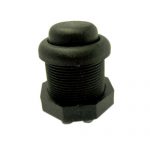 Drukbutton 50Vdc 20A zwart