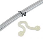 InLine Kabelbinder Twist 10-13mm, transparant, 10 Stuk.