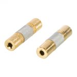 3.5mm - 3.5mm koppelstuk vrouwelijk - vrouwelijk (stereo.)