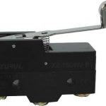 Grote microswitch met rolhevel