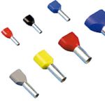 Adereindhuls twin geïsoleerd 2 x 1,00mm2 x 8mm