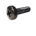 BV 1420 Boutje M3x6mm met kruiskop zwart