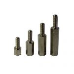 M2,5 afstandsbus 20mm messing