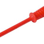 Pruf2 Meetpen rood met spitse pen