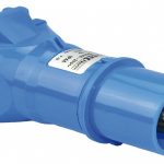 CEE koppeling 3pol.16A stekker naar 230V