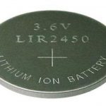 LIR2450 Lithium knoopcel oplaadbaar