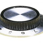 Plastic knop met nummering