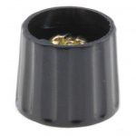 Spantang knop 15mm grijs