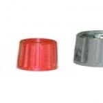 Spantangknop ø21mm/17,5h 6mm as - rood