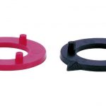 Wijzerschijf voor knoppen 21mm rood