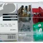 Assortiment autozekeringen groot