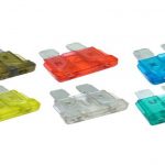 Auto-zekering plat groot 10A