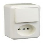 Combinatie schakelaar ZRA opbouw