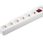 Tafeldoos 6 voudig wit