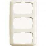 Busch Jaeger afdekraam 3 voudig creme