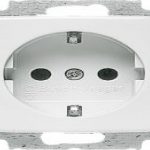 Busch Jaeger inbouw stopcontact wit