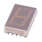 Leddisplay 1 digit Kingbright SC56-11EWA CA rood