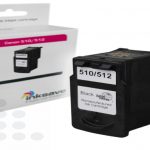 Cartridge Canon PG510 / PG512 inktniveau