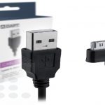 Laad en data kabel Samsung TAB 1 meter