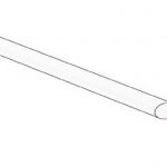 Krimpkous 3.2mm wit