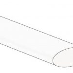 Krimpkous 25,4mm wit