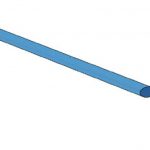 Krimpkous 2.4mm blauw