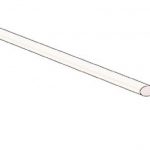 Krimpkous 2,4mm transparant