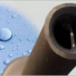 Krimpkous zwart met lijm 9mm