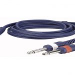Stereo jack naar 2x mono jack kabel