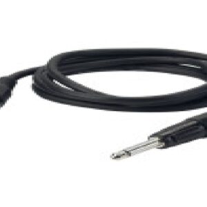 Jack mono naar jack mono 6.3 mm