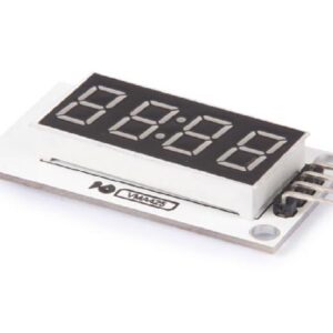 4 digit display met driver