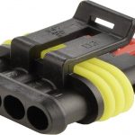 Waterdichte stekker 4 polig female