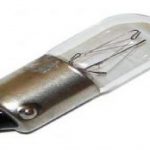 Bajonet lampje lang 12 volt 250mA