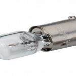 Bajonet lampje BA9S halogeen 12 volt 10 watt