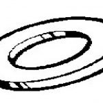 BV 4316 sluitring kunststof M4