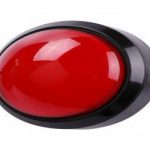 Grote Arcade led drukknop rood