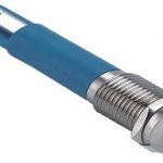 Signaallamp LED 12-24V Rood metalen uitvoering