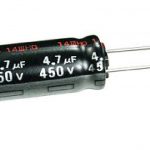 Elco 4,7uF 450v 10x20mm