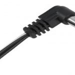 Haakse plug met 1,5 mtr snoer