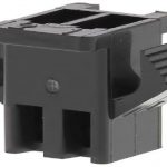 Female connector SMP 2 polig kabeldeel