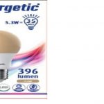 LED GLS flame E27 4.9 watt 2400K