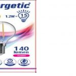 LED kogel filament E14 1,2 watt 2700K